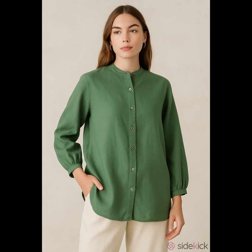 Geoffrey Beene Sport linen tunic top 18